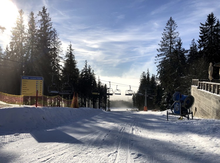 Skiareál Lipno